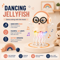 Dancing Jellyfish Toy for Kids | Musical LED Robot Toy