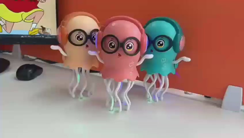 Dancing Jellyfish Toy for Kids | Musical LED Robot Toy